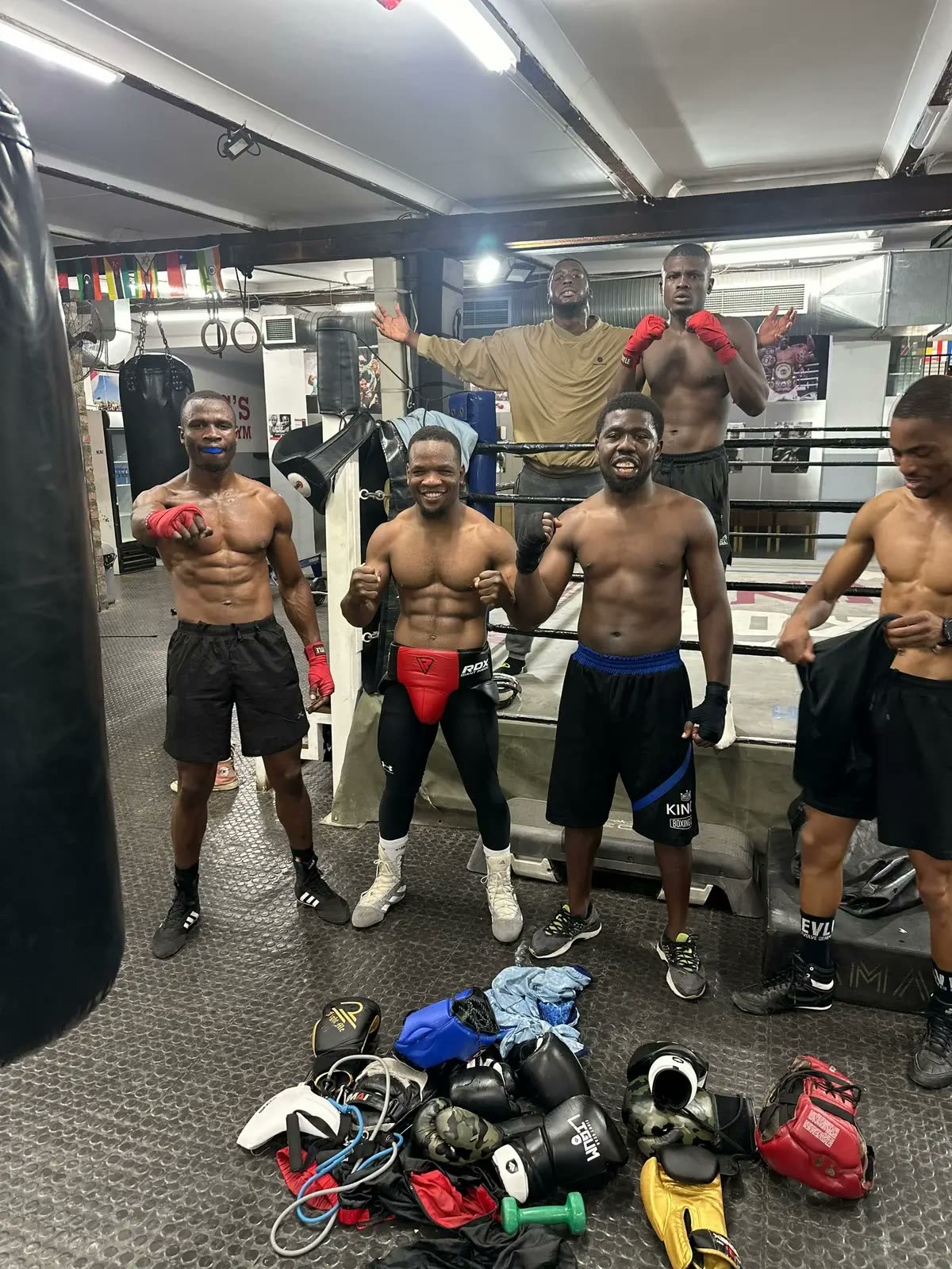 Conditioning session at Hard Punch Boxing and Fitness