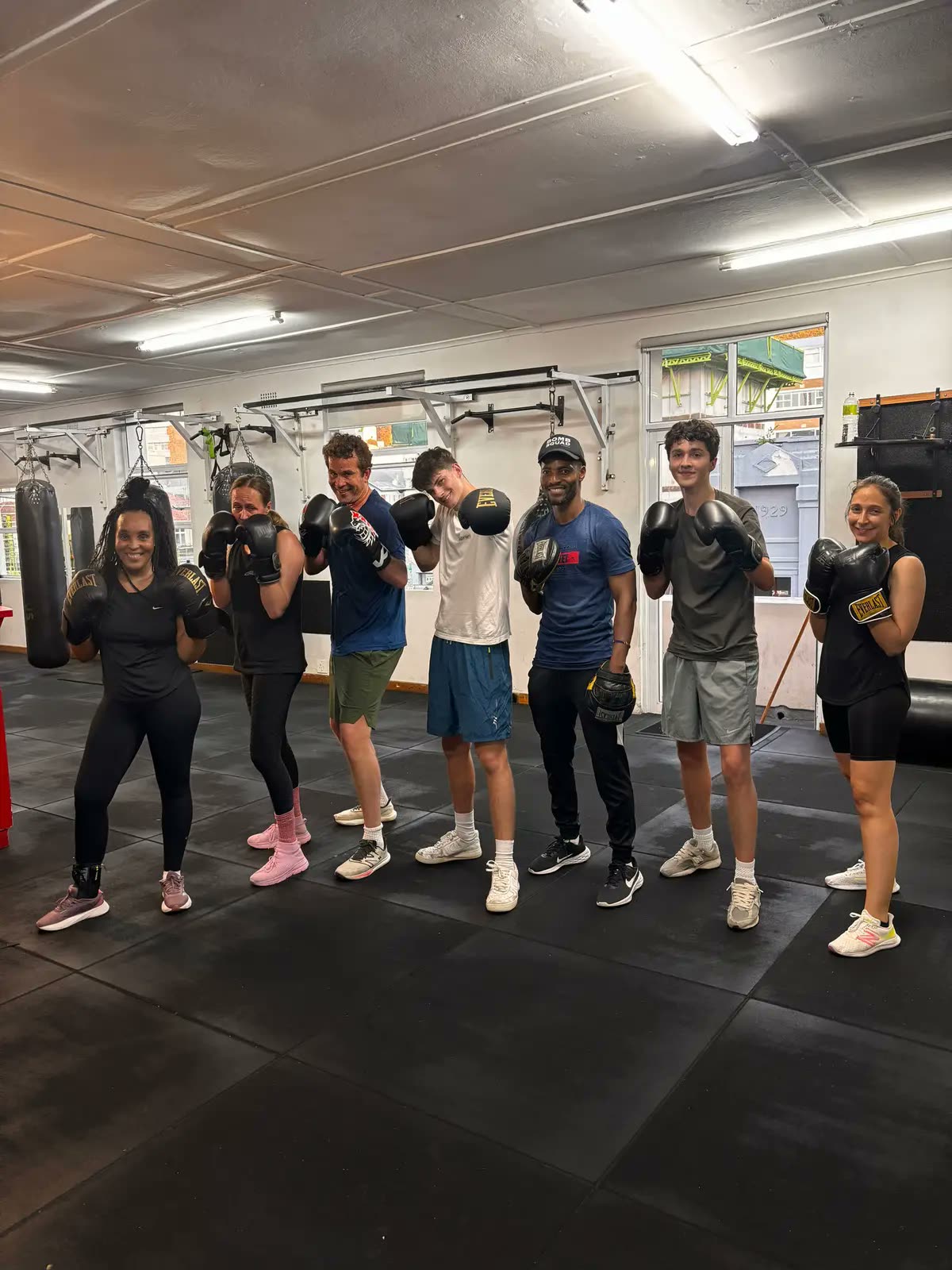 Training at Hard Punch Boxing and Fitness