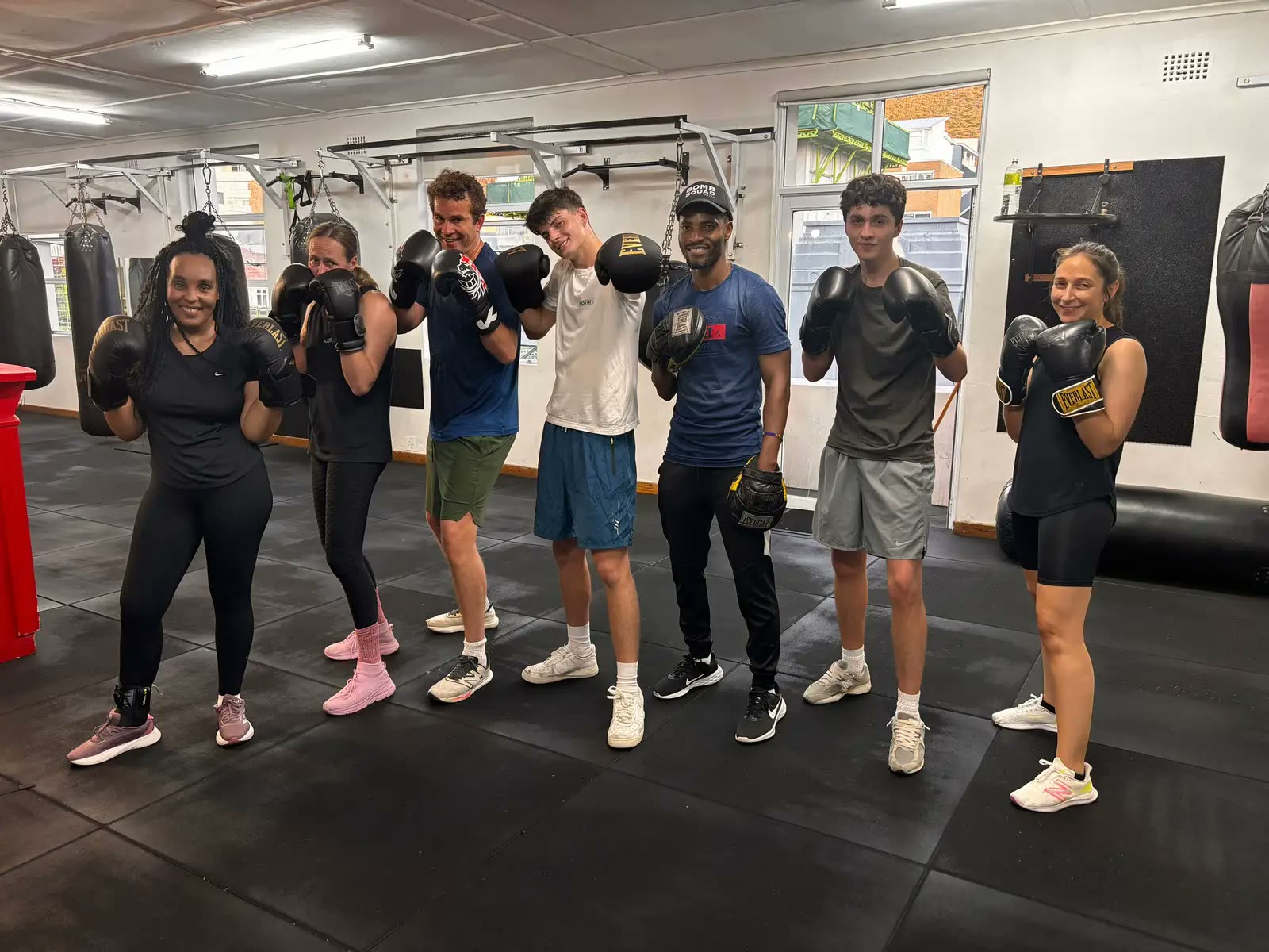 Boxing class at Hard Punch Boxing and Fitness