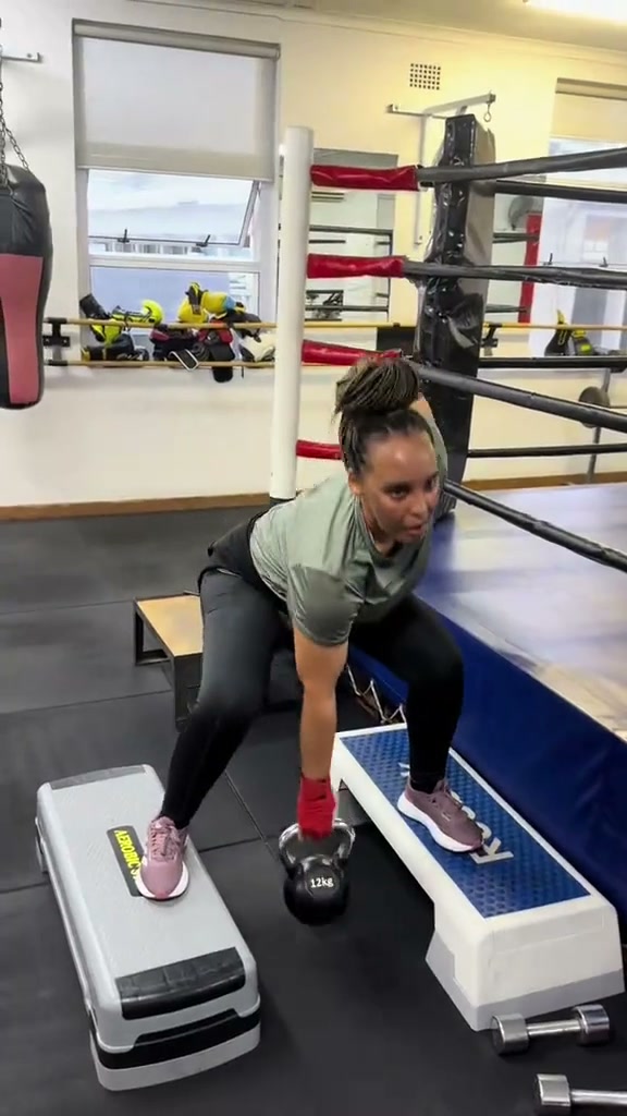 Women's boxing class at Hard Punch Boxing and Fitness